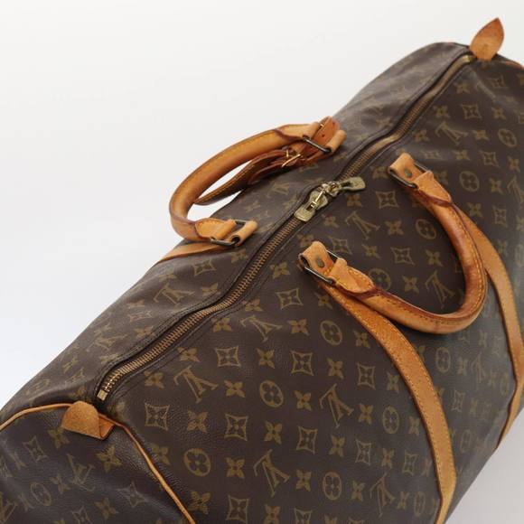 LOUIS VUITTON Monogram Keepall 60 Boston Bag M41422 LV Auth 85275 - Picture 6 of 16